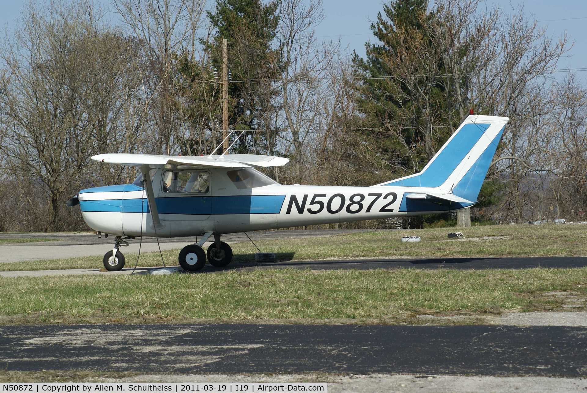 N50872, 1968 Cessna 150J C/N 15069611, C150J