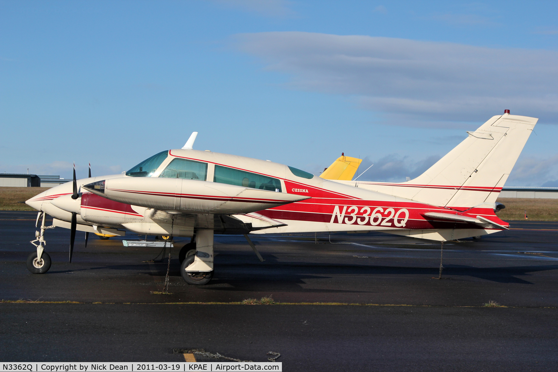 N3362Q, 1973 Cessna 310Q C/N 310Q0768, KPAE