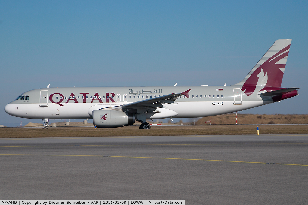 A7-AHB, 2009 Airbus A320-232 C/N 4130, Qatar Airways Airbus 320