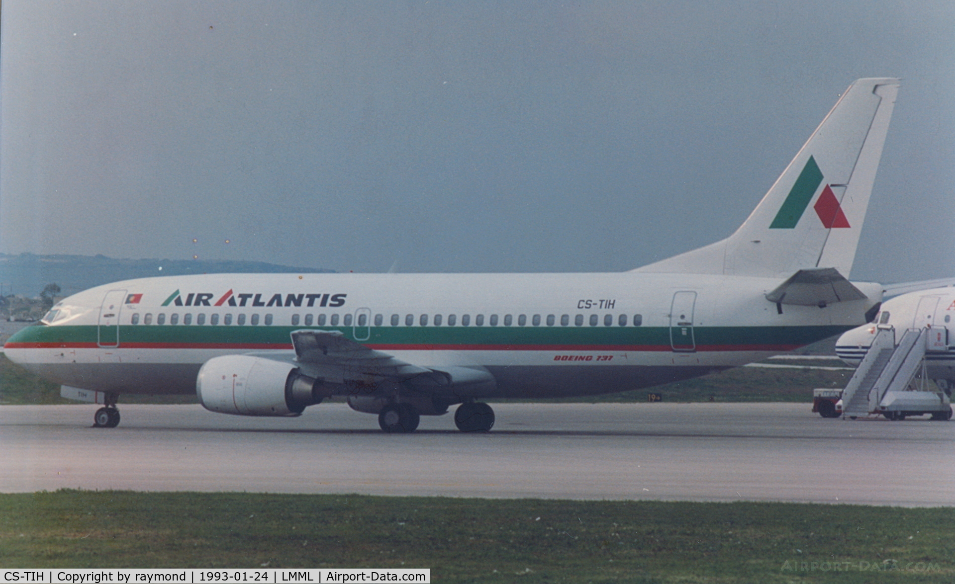 CS-TIH, 1989 Boeing 737-3K9 C/N 24214, Air Atlantis B737 CS-TIH