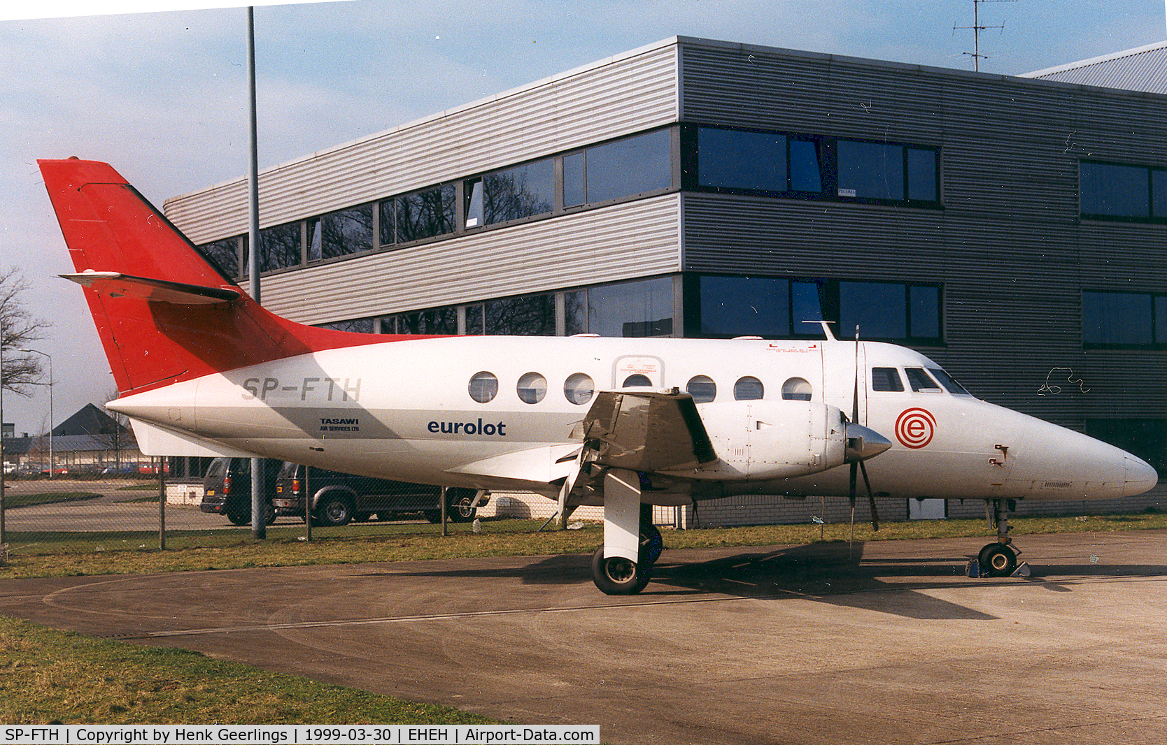 SP-FTH, 1984 British Aerospace BAe-3108 Jetstream 31 C/N 649, Eurolot - Tasawi Air Services ; ex PH-KJC of Netherlines