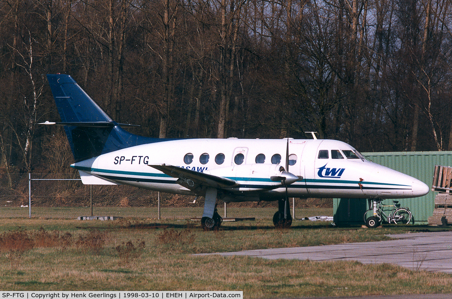 SP-FTG, 1984 British Aerospace BAe-3102 Jetstream 31 C/N 655, TWI - Tasawi 
Air Services