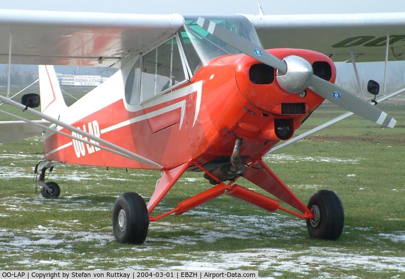 OO-LAP, 1969 Piper PA-18-150 Super Cub C/N 18-8780, Towing Plane of Albatros Gliding Club Hasselt.