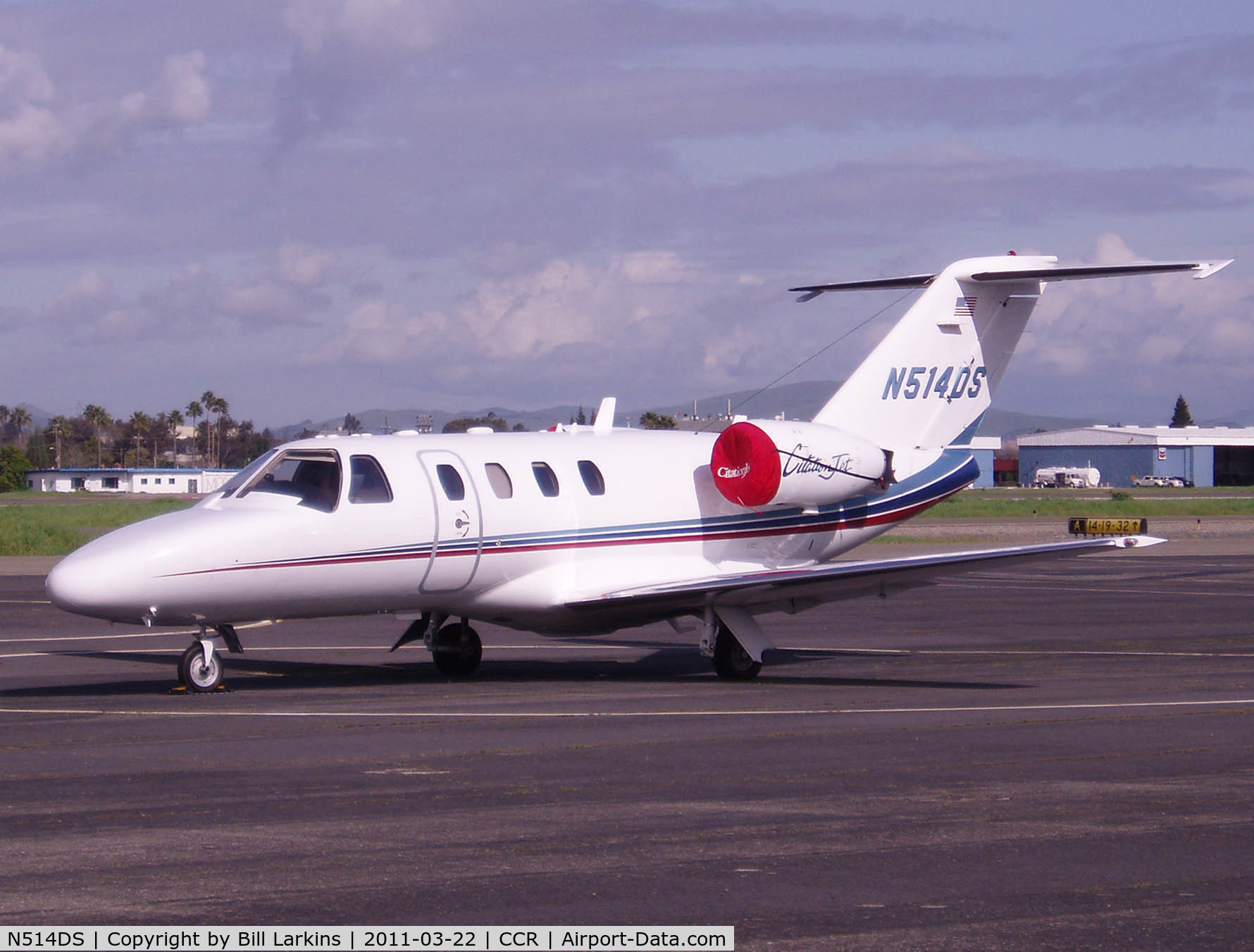 N514DS, 1998 Cessna 525 CitationJet C/N 525-0255, Visitor