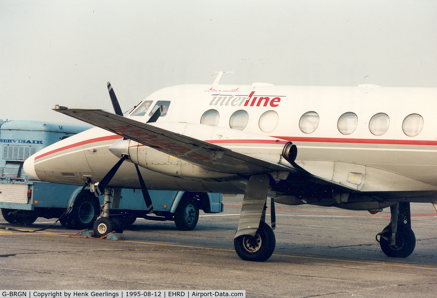 G-BRGN, 1984 British Aerospace BAe-3102 Jetstream 31 C/N 637, Interline Aviation