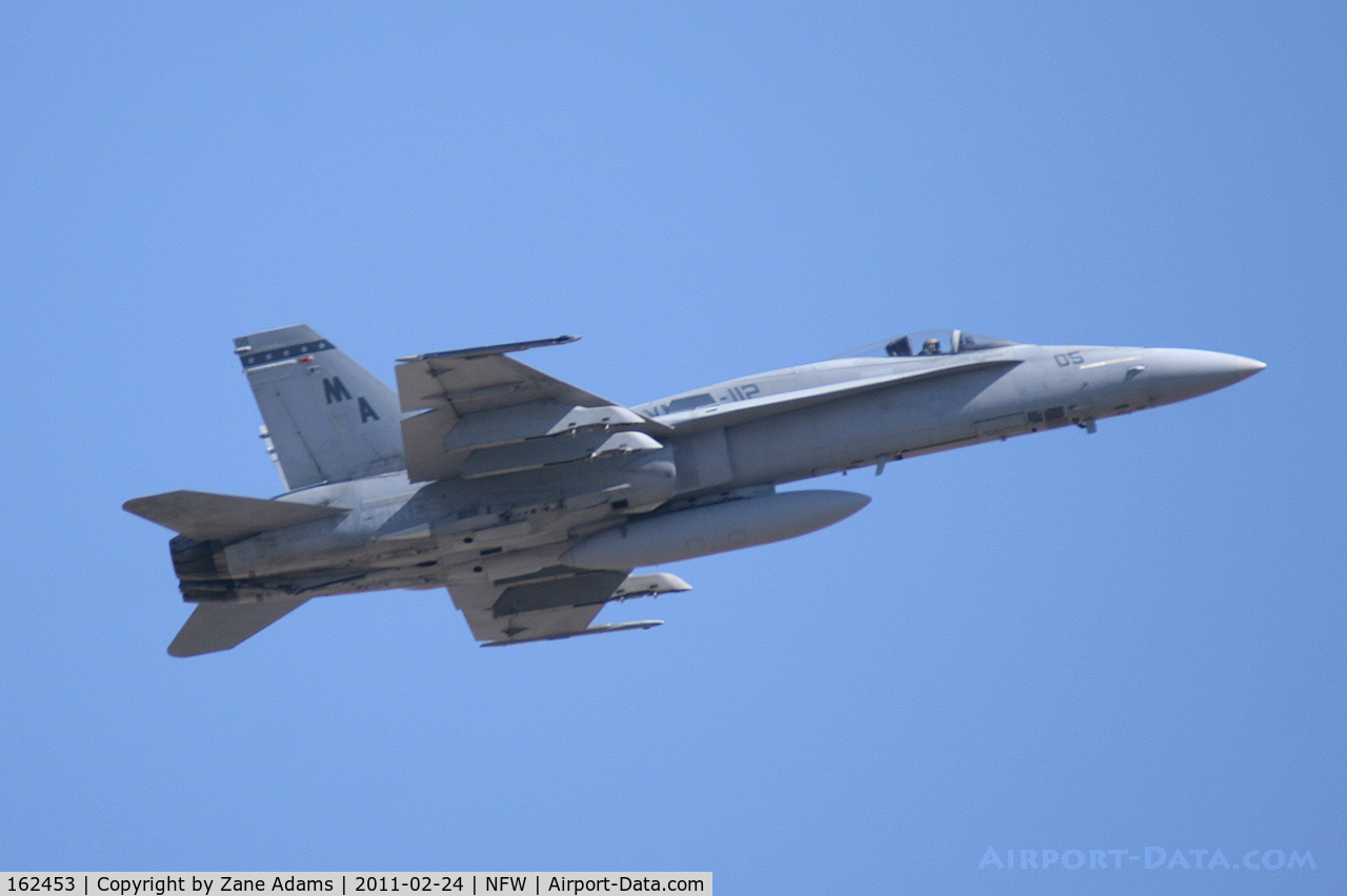 162453, McDonnell Douglas F/A-18A+ Hornet C/N 0303, At NASJRB Fort Worth (Carswell)