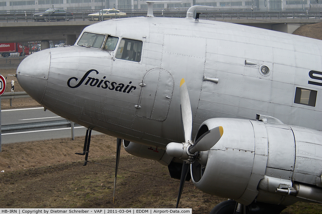 HB-IRN, 1941 Douglas C-53-DO C/N 4828, Swissair DC3