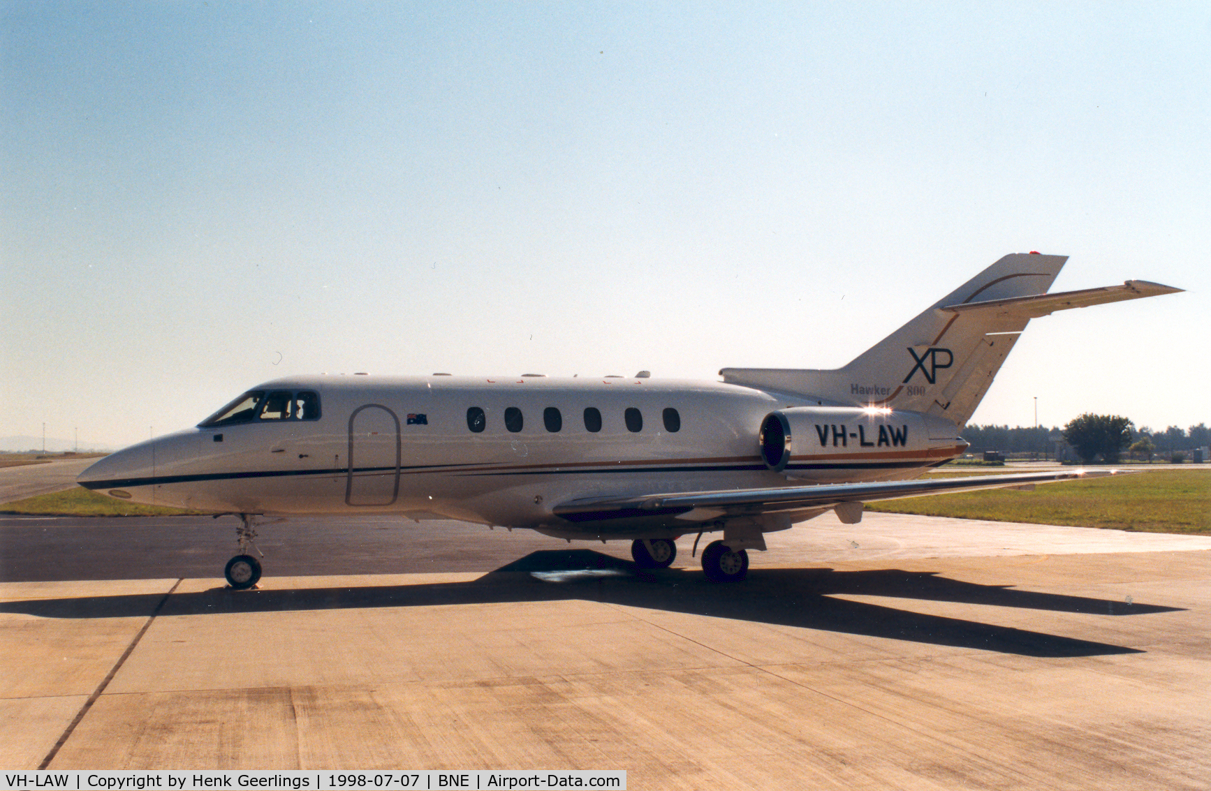 VH-LAW, 1996 British Aerospace BAe.125 800B/XP C/N 258295, BAe Hawker 800