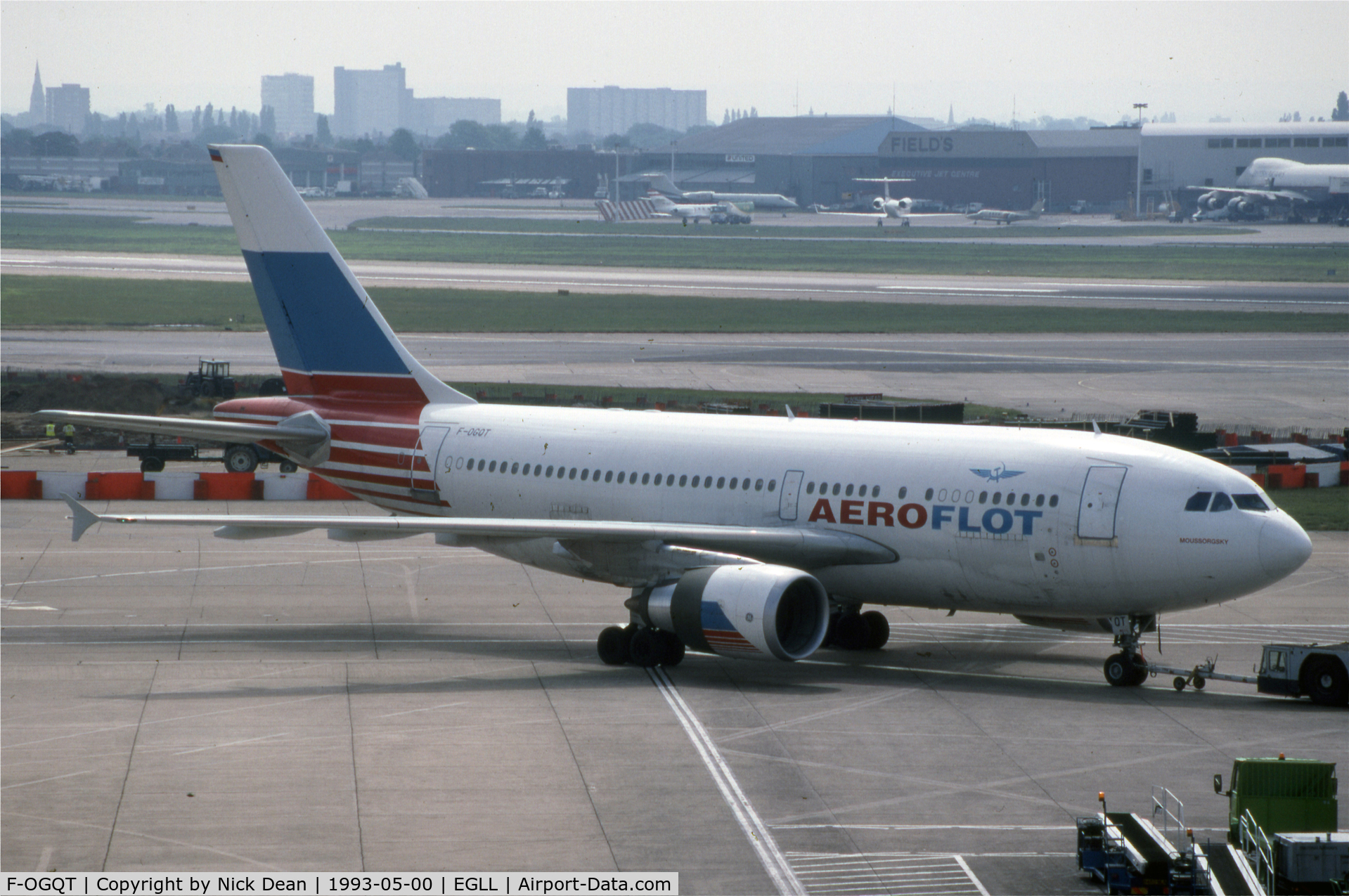 F-OGQT, 1991 Airbus A310-308 C/N 622, EGLL