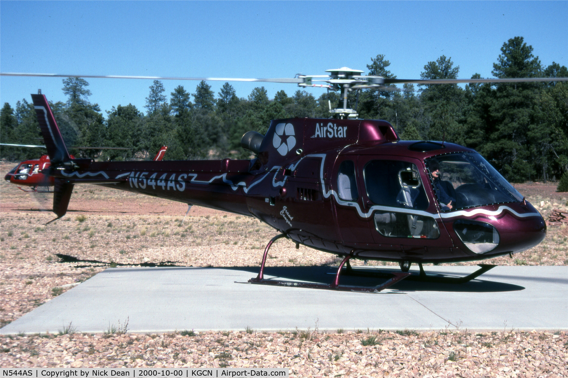N544AS, 1995 Eurocopter AS-350B-2 Ecureuil C/N 2890, KGCN