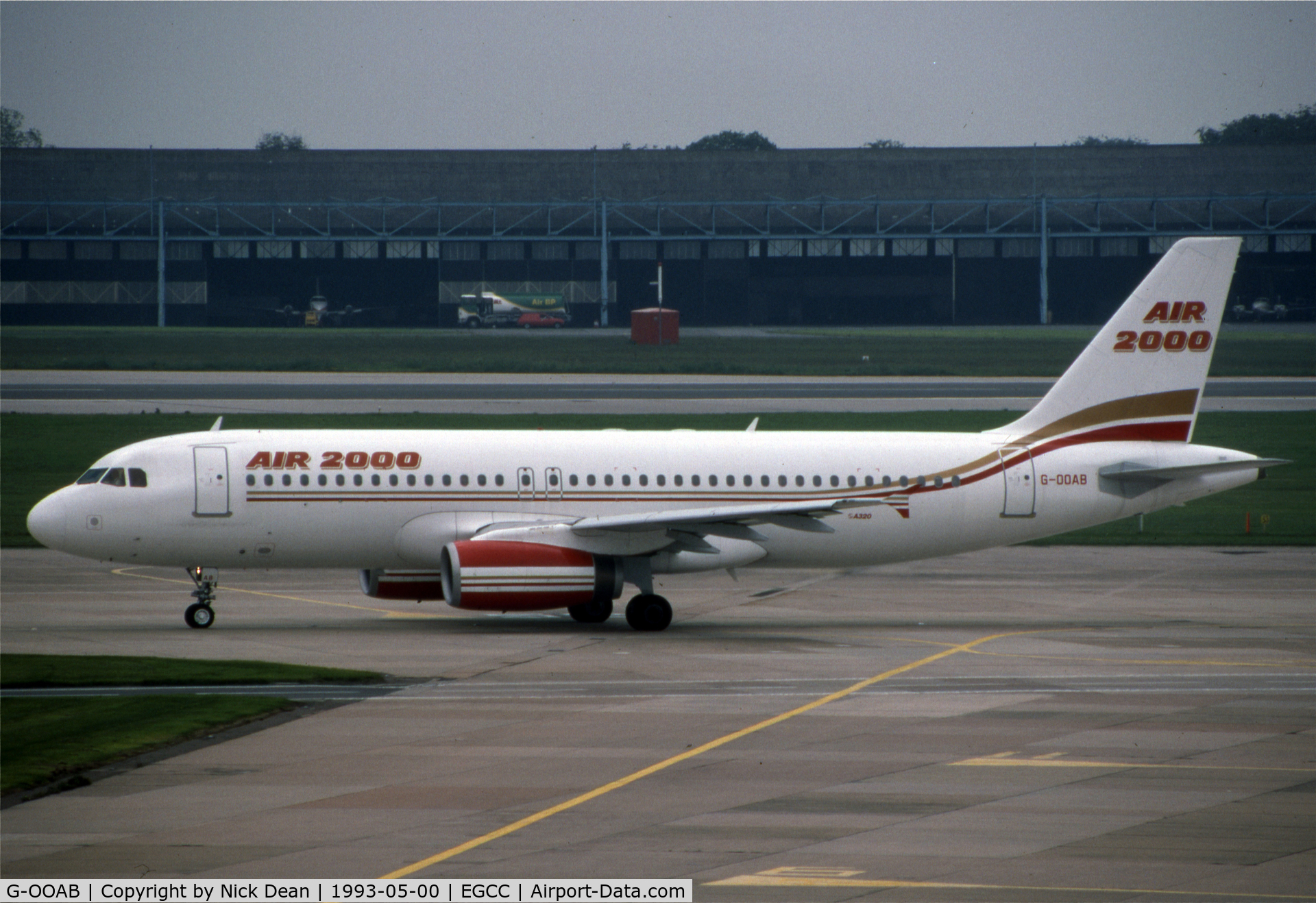G-OOAB, 1992 Airbus A320-231 C/N 292, EGCC