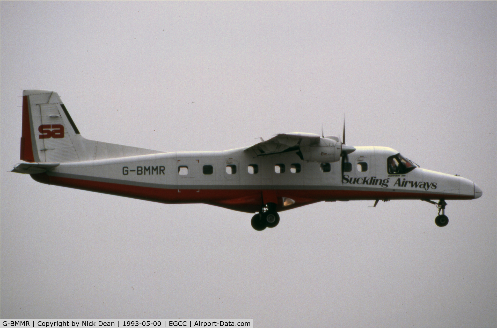 G-BMMR, 1986 Dornier 228-202K C/N 8063, EGCC