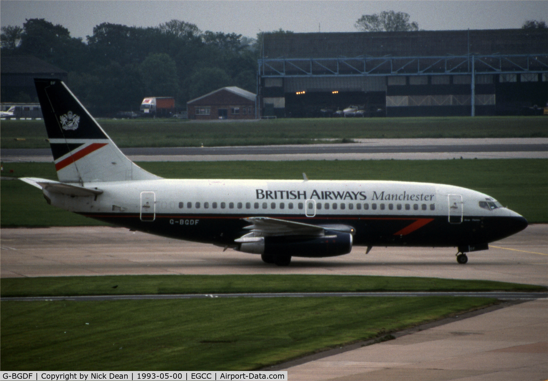 G-BGDF, 1980 Boeing 737-236 C/N 21795, EGCC