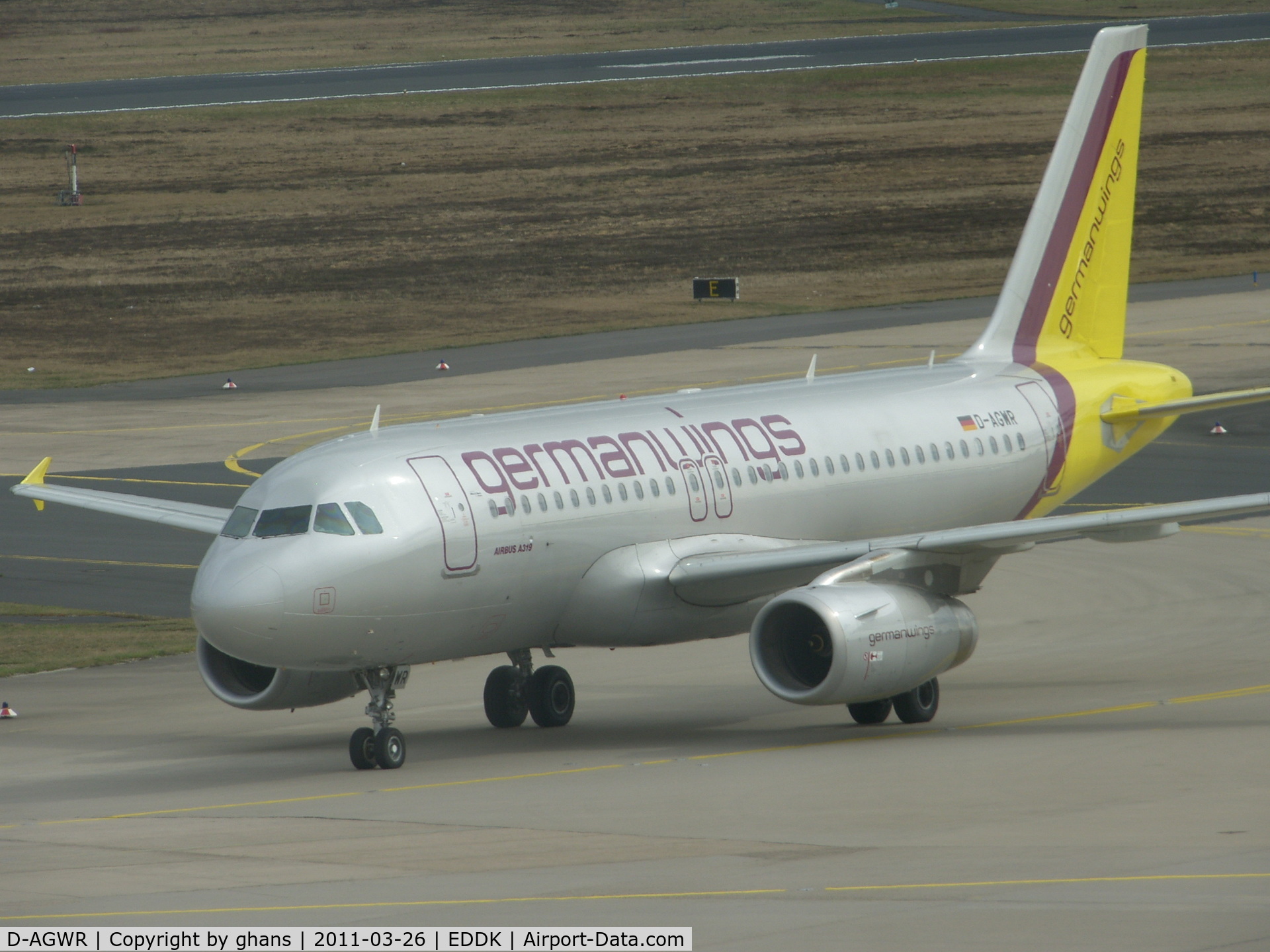 D-AGWR, 2010 Airbus A319-132 C/N 4285, Germanwings