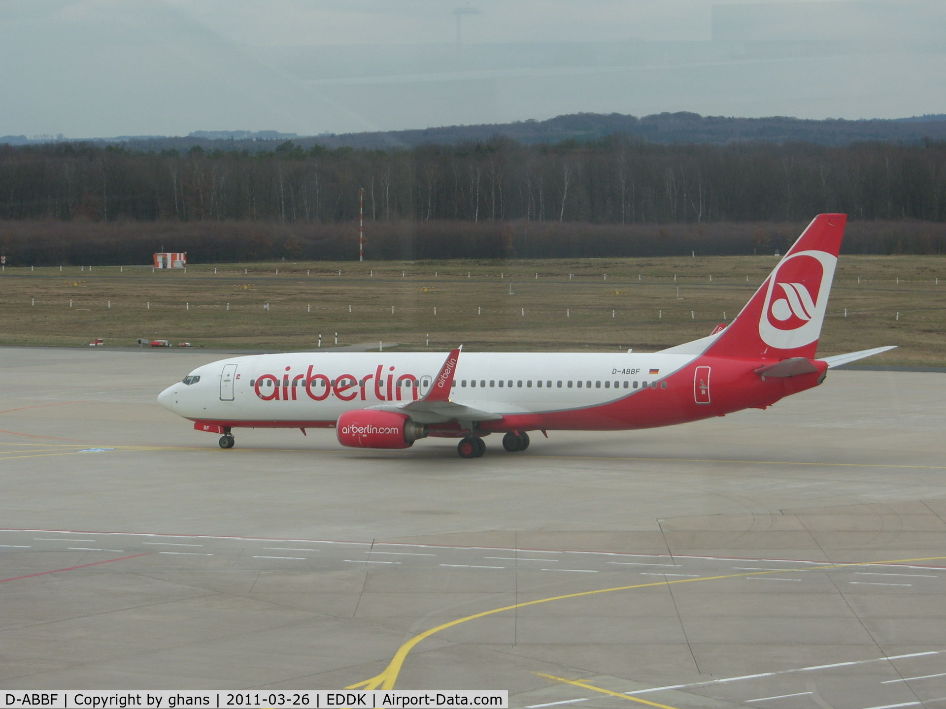 D-ABBF, 2002 Boeing 737-86J C/N 32917, Air Berlin