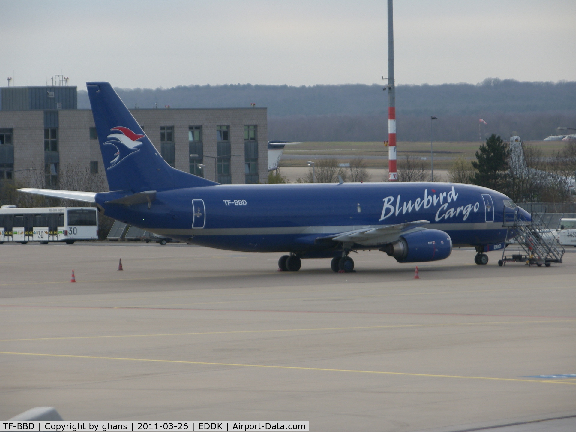 TF-BBD, 1989 Boeing 737-3Y0F C/N 24463, Bluebird Cargo