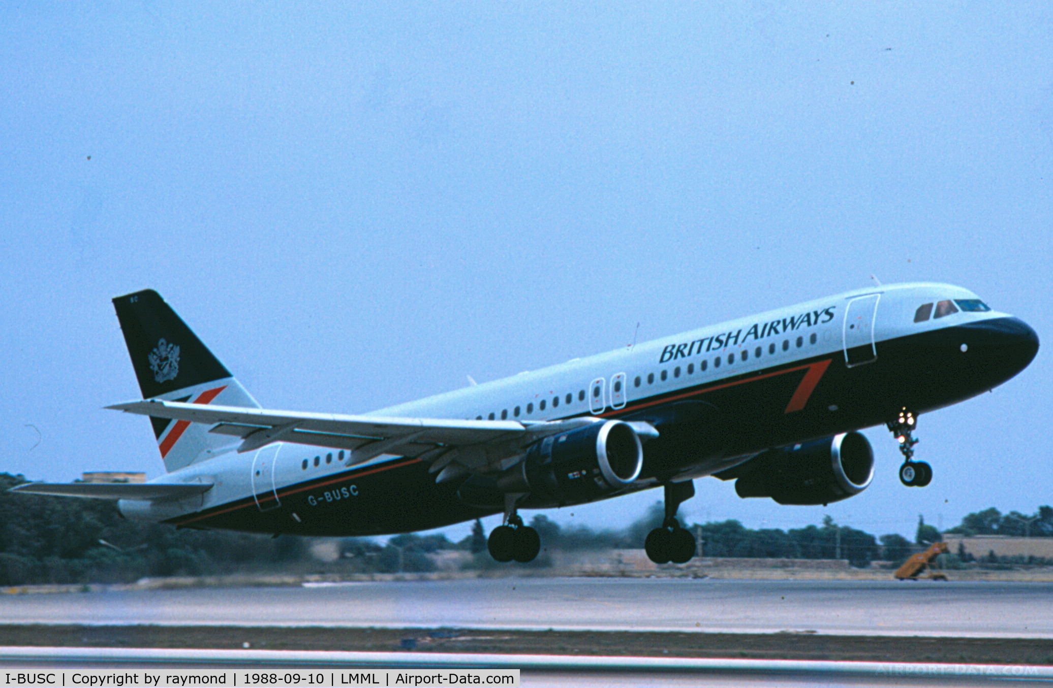 I-BUSC, 1980 Airbus A300B4-203 C/N 106, A320 G-BUSC British Airways