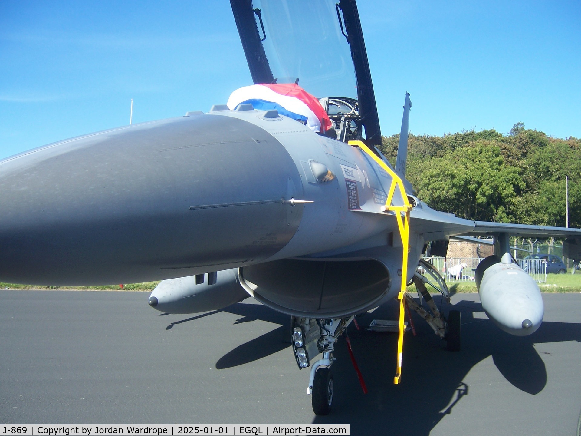 J-869, Fokker F-16AM Fighting Falcon C/N 6D-86, RNAF F-16