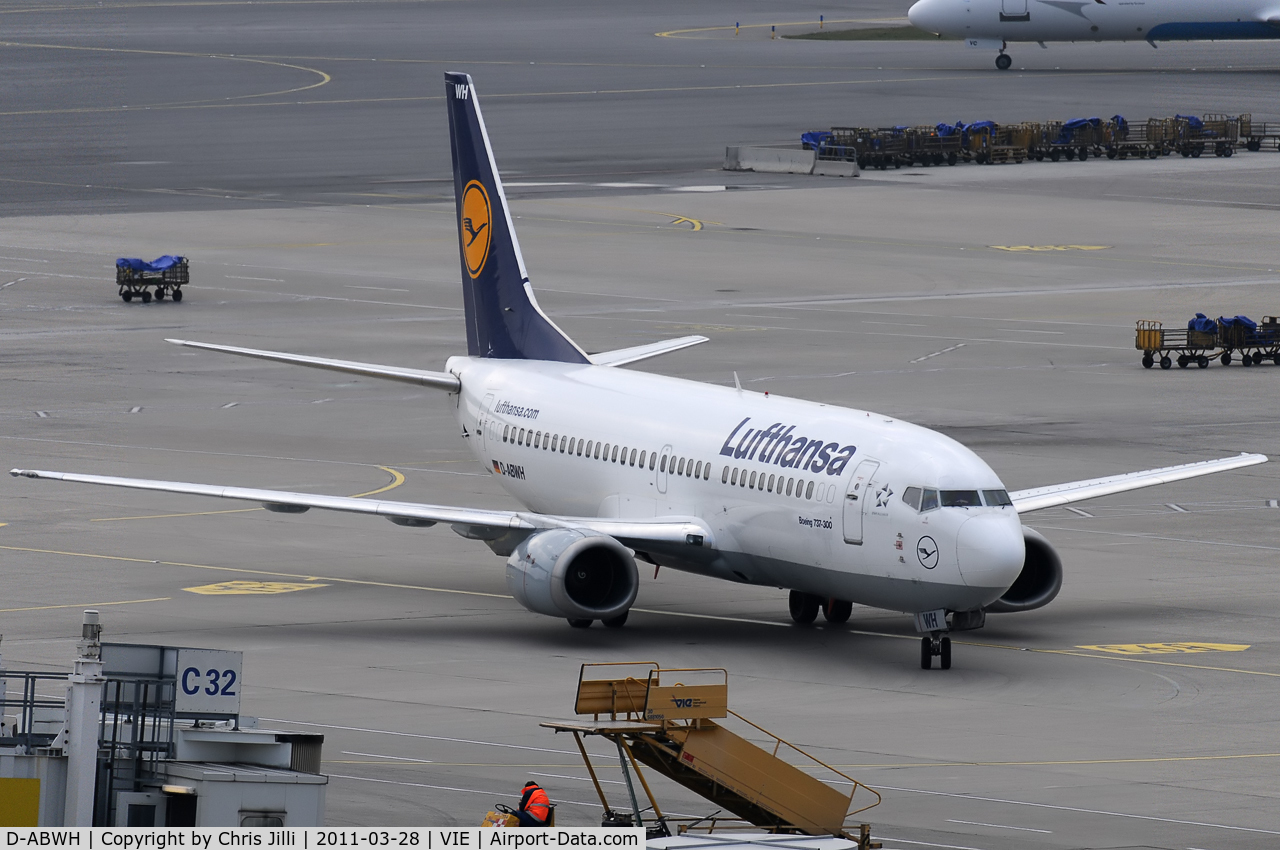 D-ABWH, 1989 Boeing 737-330 C/N 24284, Lufthansa