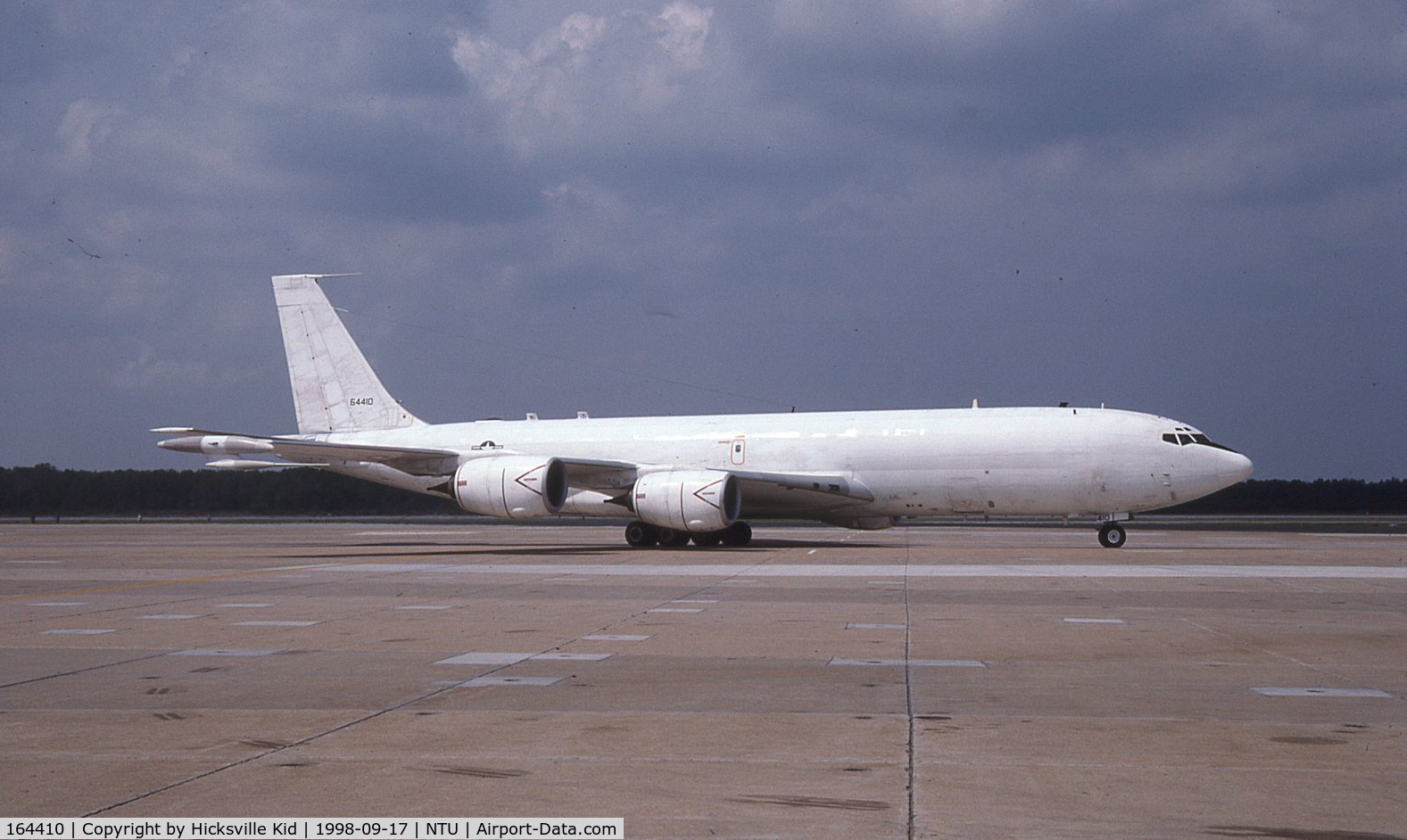 164410, 1991 Boeing E-6A Mercury C/N 24509, E-6A 164410 taken 17 Sept 1998 at NAS Oceana.