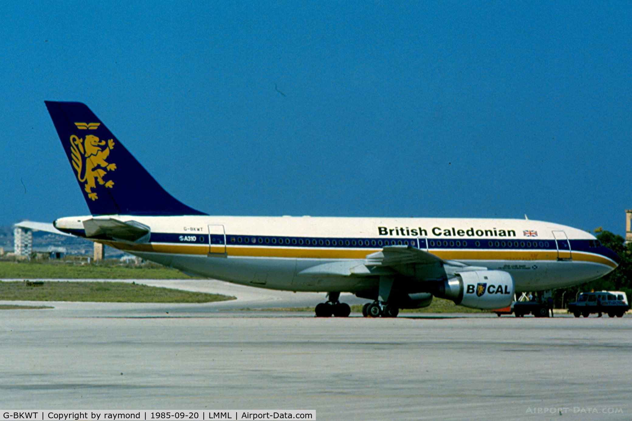 G-BKWT, 1984 Airbus A310-203 C/N 295, A310 G-BKWT British Caledonian
