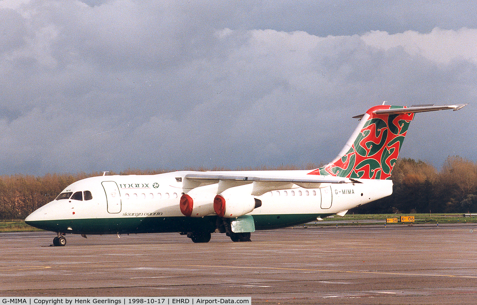 G-MIMA, 1987 British Aerospace BAe.146-200 C/N E2079, Manx