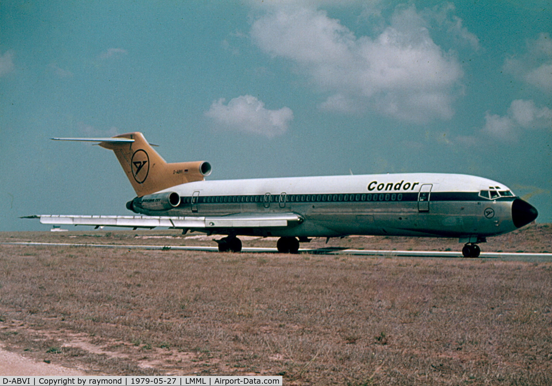 D-ABVI, 1974 Boeing 727-230 C/N 20791, B727 D-ABVI Condor