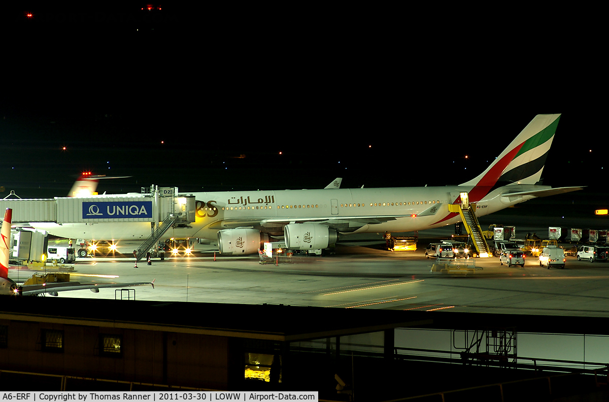 A6-ERF, 2001 Airbus A340-541 C/N 394, Emirates Airbus A340