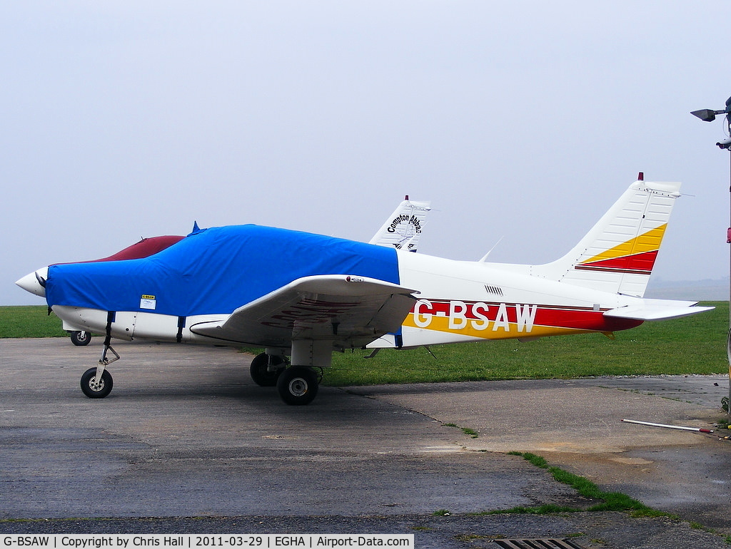 G-BSAW, 1982 Piper PA-28-161 Warrior II C/N 28-8216152, Haimoss Ltd