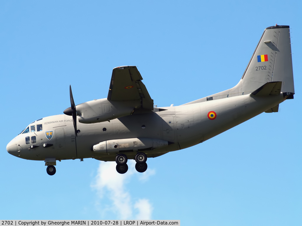 2702, Alenia C-27J Spartan C/N 4144, Landing