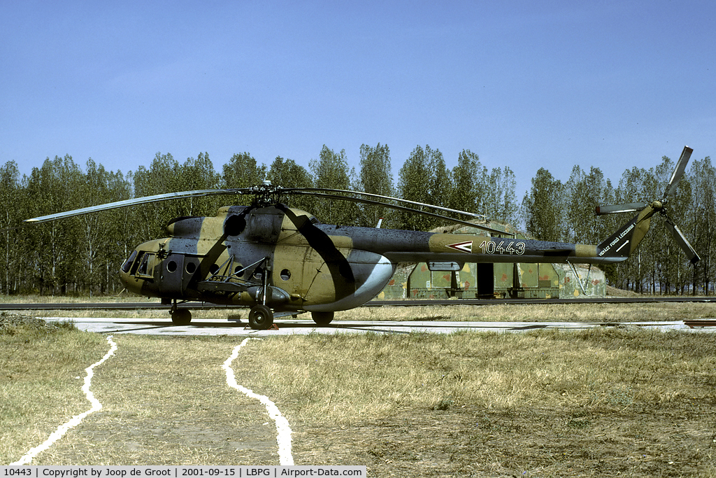 10443, 1973 Mil Mi-8T Hip C/N 10443, Hungarian AF at Cooperative Key 2001