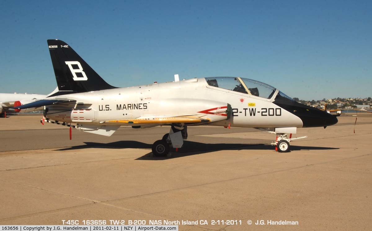 163656, McDonnell Douglas T-45C Goshawk C/N A058, at NavAir Centennial