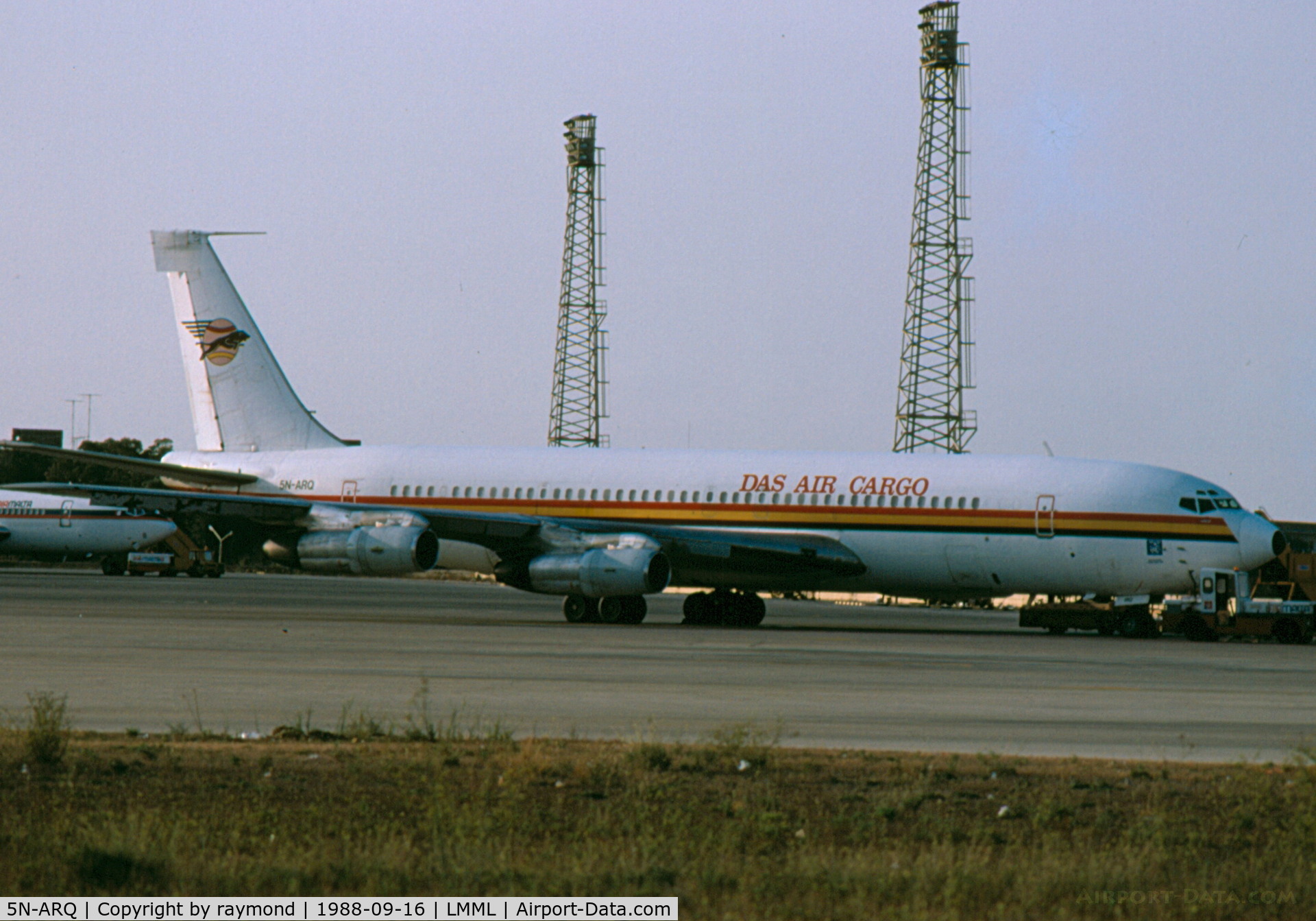 5N-ARQ, 1965 Boeing 707-338C C/N 18809, B707 5N-ARQ DAS Air Cargo