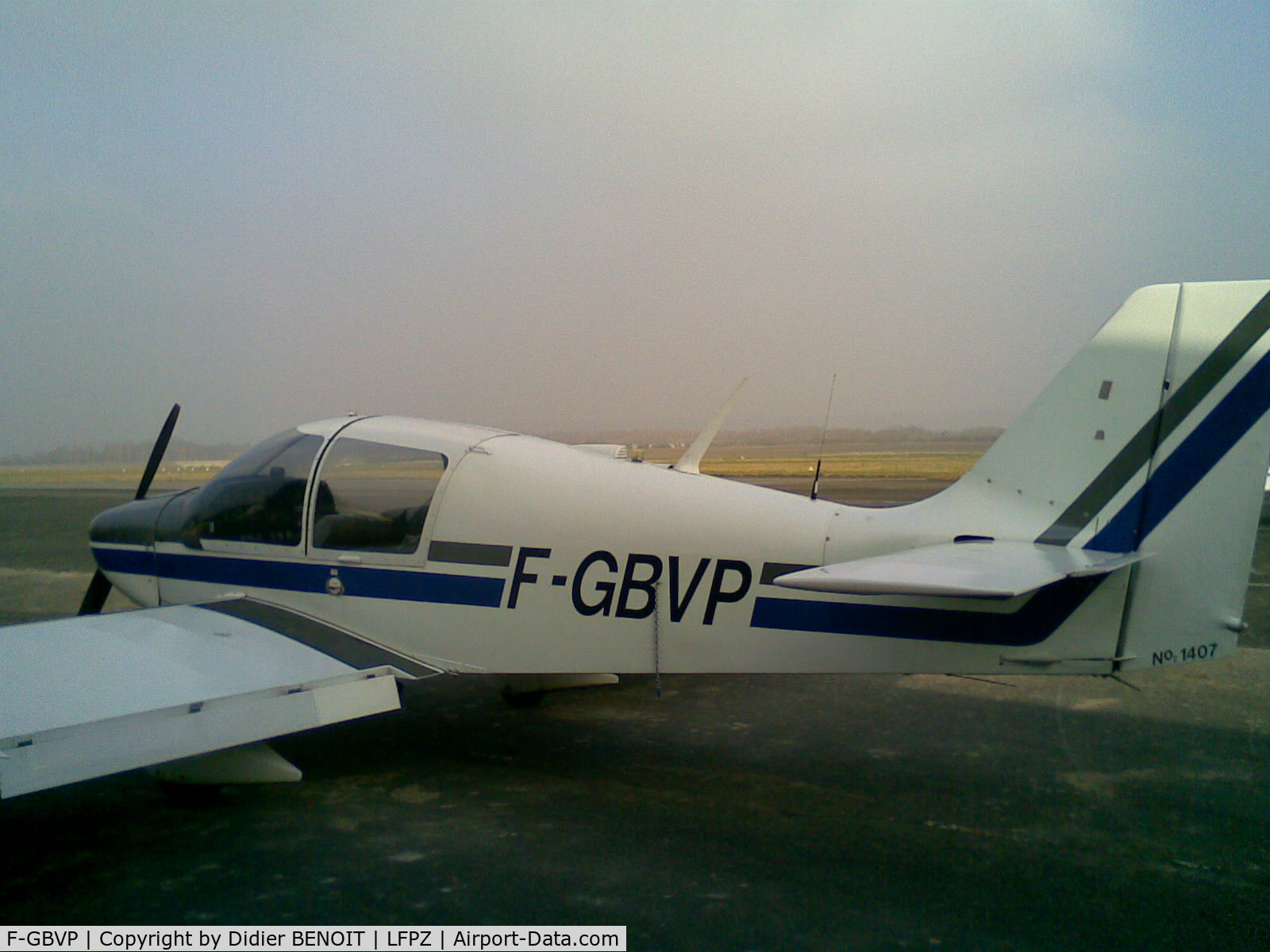 F-GBVP, Robin DR-400-120A Petit Prince C/N 1407, DR400-120