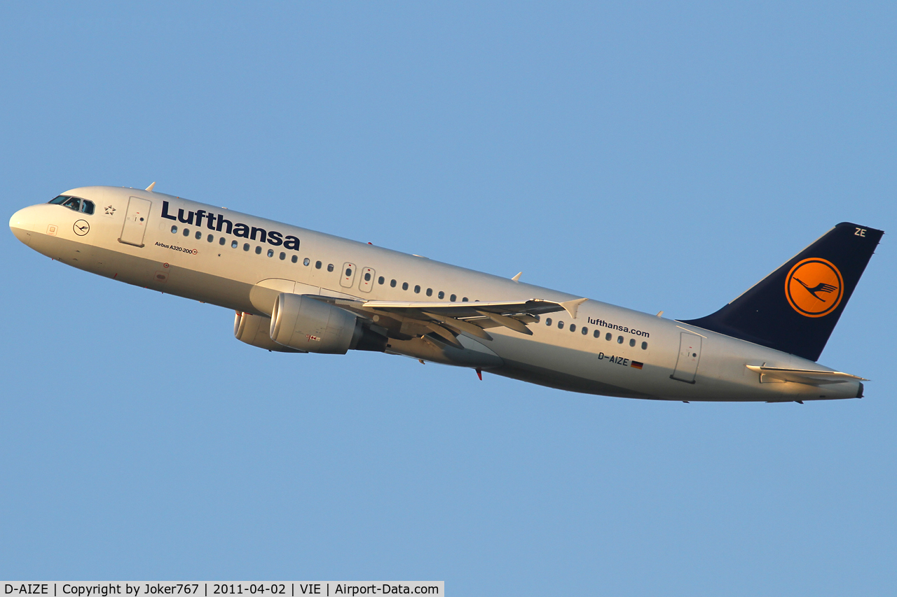 D-AIZE, 2010 Airbus A320-214 C/N 4261, Lufthansa
