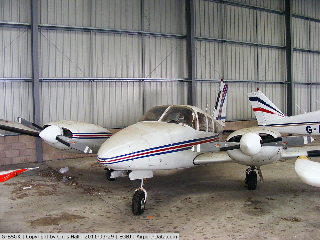 G-BSGK, 1978 Piper PA-34-200T Seneca II C/N 34-7870331, Aeros Holdings Ltd