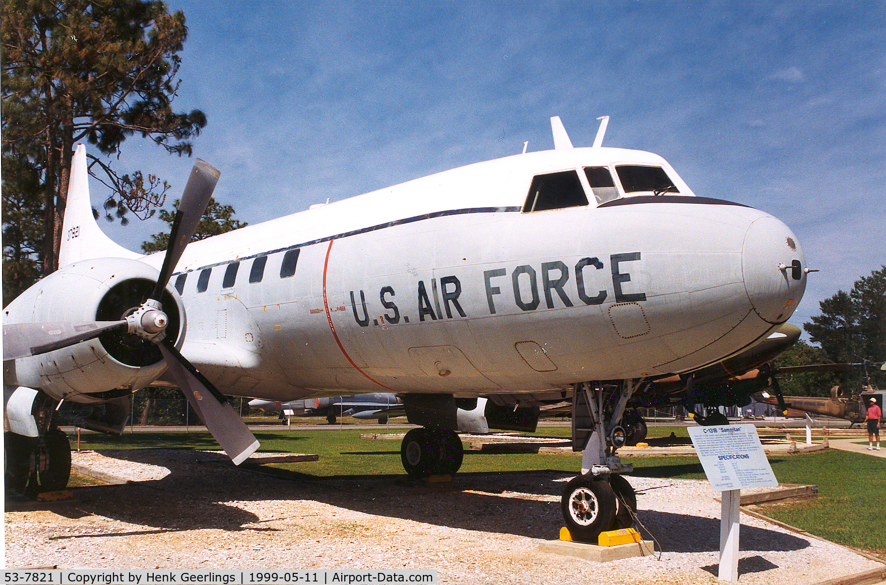 53-7821, 1953 Convair CV-340-70 (C-131B) Samaritan C/N 273, Armament USAF Museum nr Pensacola