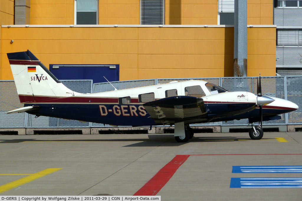 D-GERS, Piper PA-34-220T Seneca V C/N 34-49083, visitor