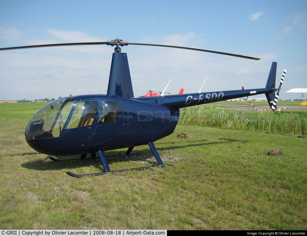 C-GRII, 2008 Robinson R44 Raven II C/N 12176, was C-FSDO