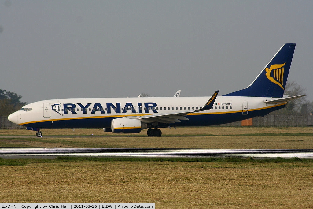 EI-DHN, 2005 Boeing 737-8AS C/N 33577, Ryanair