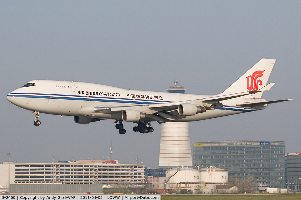 B-2460, Boeing 747-4J6 (M) C/N 24348, Air China Cargo 747-400