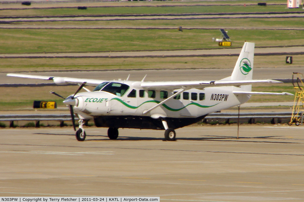N303PW, Cessna 208B C/N 208B0985, Cessna 208B, c/n: 208B0985 at Atlanta