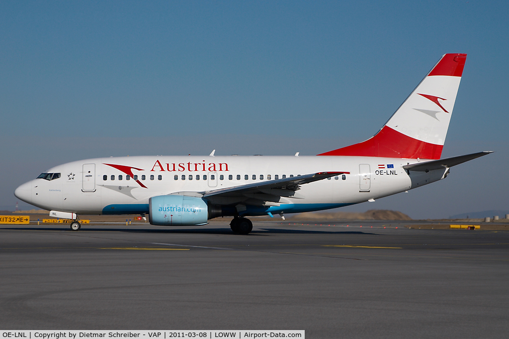 OE-LNL, 2000 Boeing 737-6Z9 C/N 30137, Austrian Airlines Boeing 737-600
