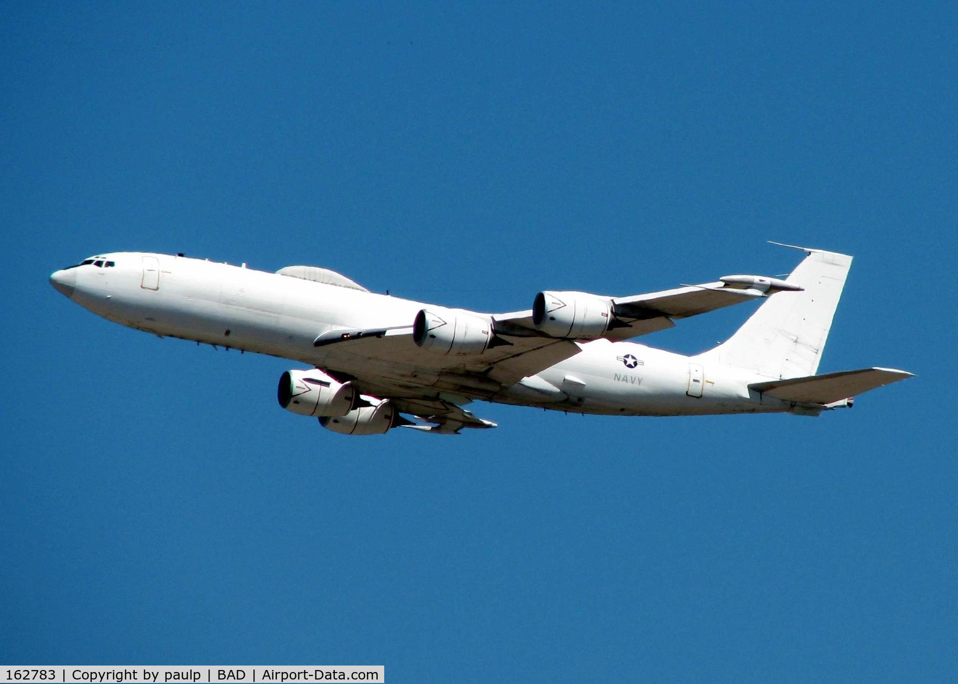 162783, 1987 Boeing E-6B Mercury C/N 23889, One of two E-6's doing touch and goes at Barksdale Air Force Base. Call sign 