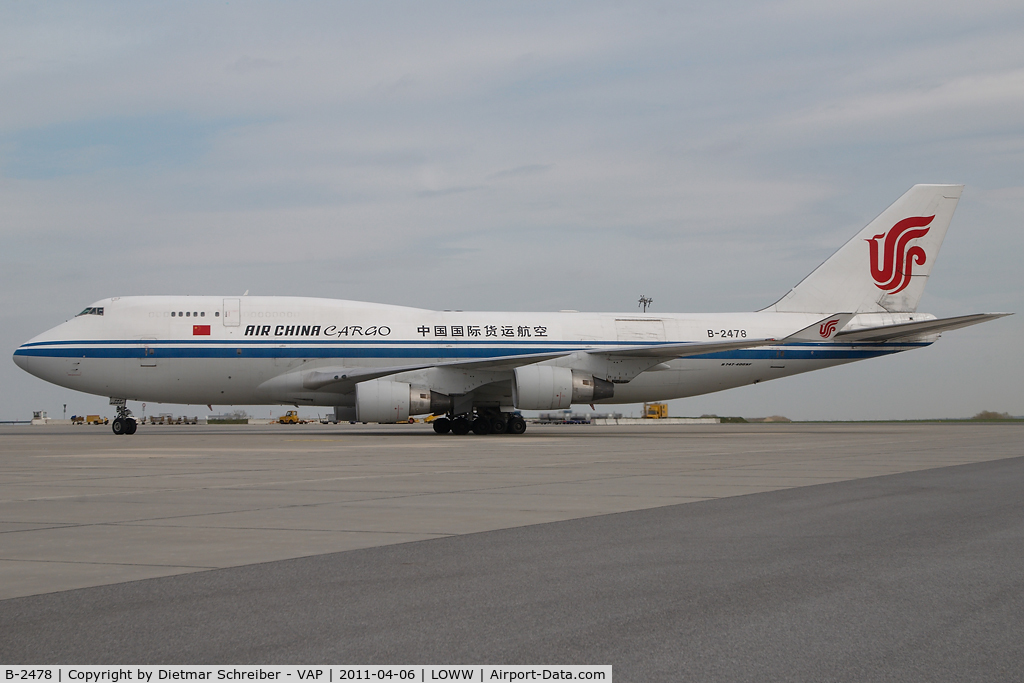 B-2478, 1991 Boeing 747-433M C/N 25075, Air China Boeing 747-400