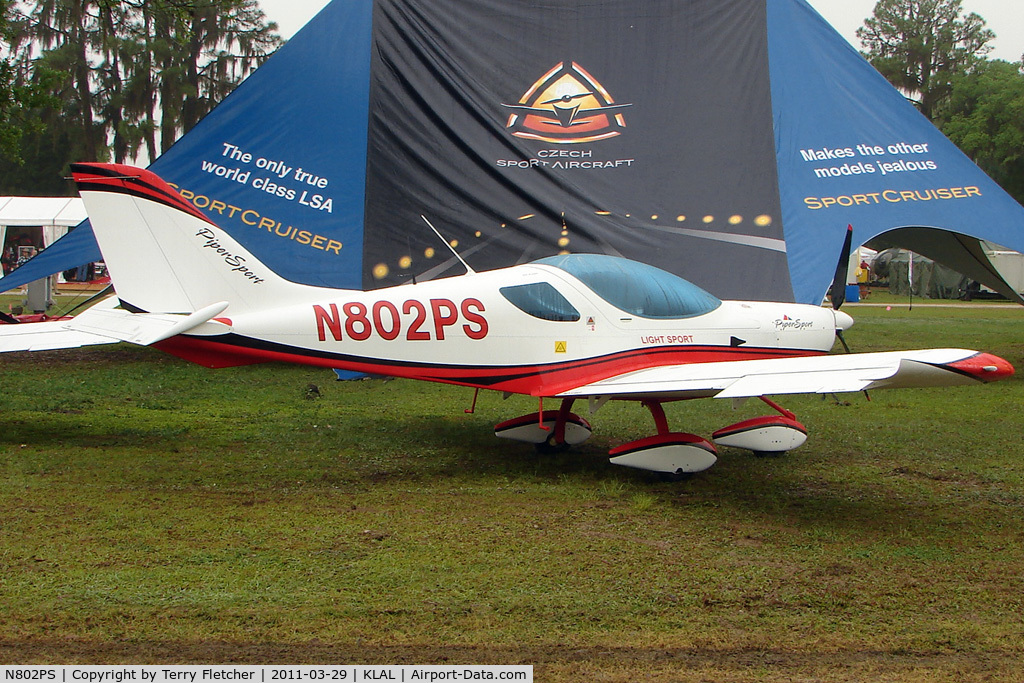 N802PS, SportCruiser (PiperSport) Piper Sport C/N P1001032, Displayed in 2011 Sun'n'Fun Static