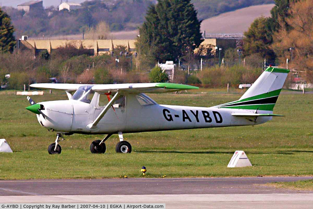 G-AYBD, 1970 Reims F150K C/N 0583, R/Cessna F.150K [0583] Shoreham~G 10/04/2007