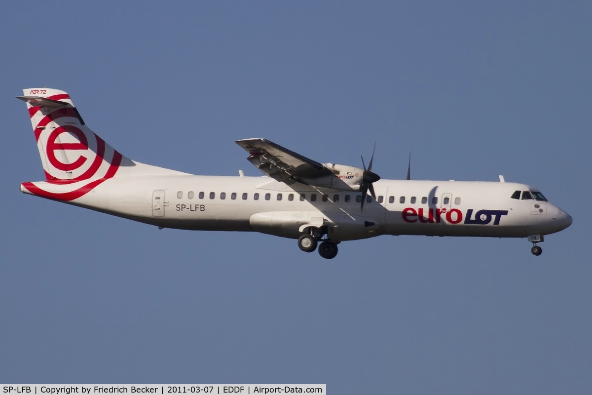 SP-LFB, 1991 ATR 72-202(F) C/N 265, on final