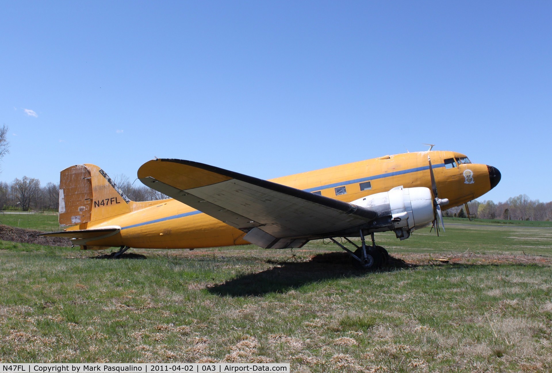 N47FL, 1943 Douglas C-47A Skytrain C/N 13087, Douglas DC3C