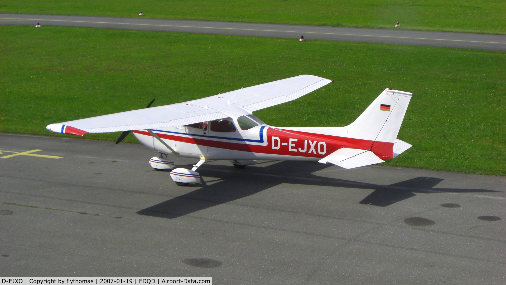 D-EJXO, Reims F172M Skyhawk C/N 1174, D-EJXO Bayreuth Airport